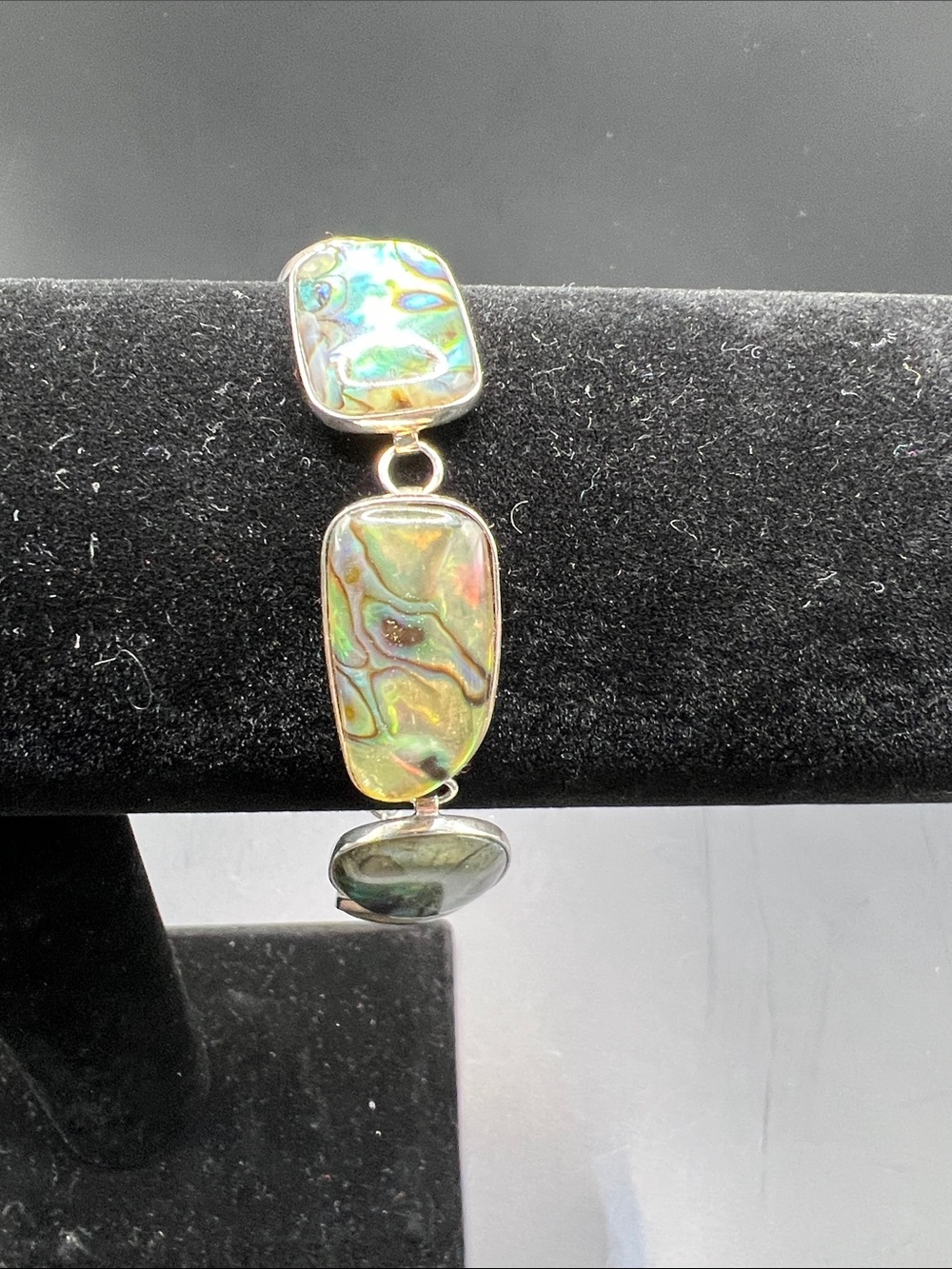 Iridescent Abalone Shell Drop Bracelet - Women's Jewelry